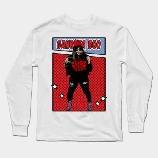 Gangsta boo Comic Style Long Sleeve T-Shirt